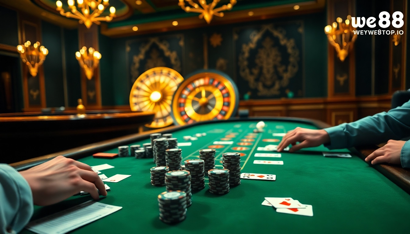 Experience the thrill of winning at https://we88top.io/ with dynamic gameplay and vibrant casino visuals.