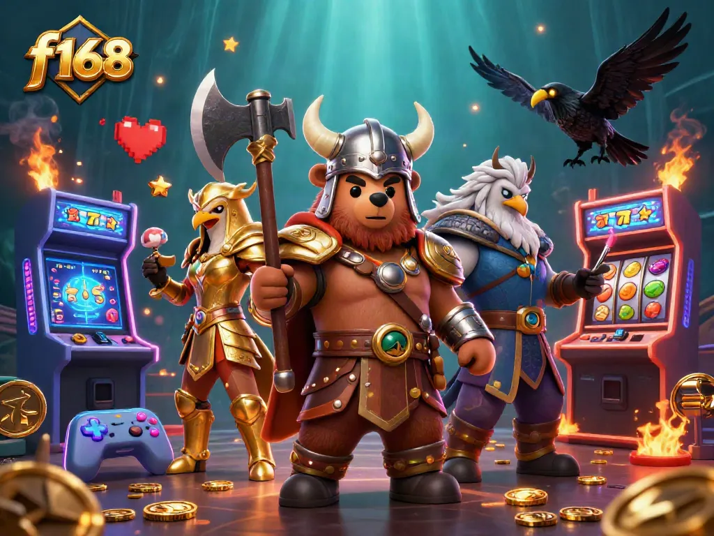 Engage with thrilling f168 casino experiences showcasing vibrant games and epic battles.