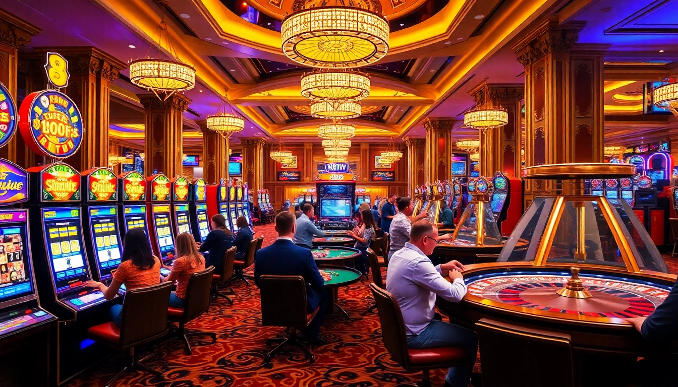 Experience thrilling gaming at 88VV with engaging slot machines and poker tables.
