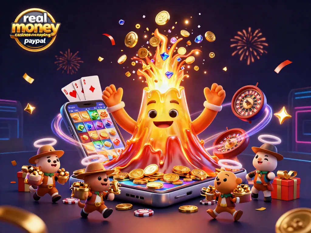 Transform winnings at real money casinos accepting PayPal with vibrant e-wallet features and rapid gameplay.