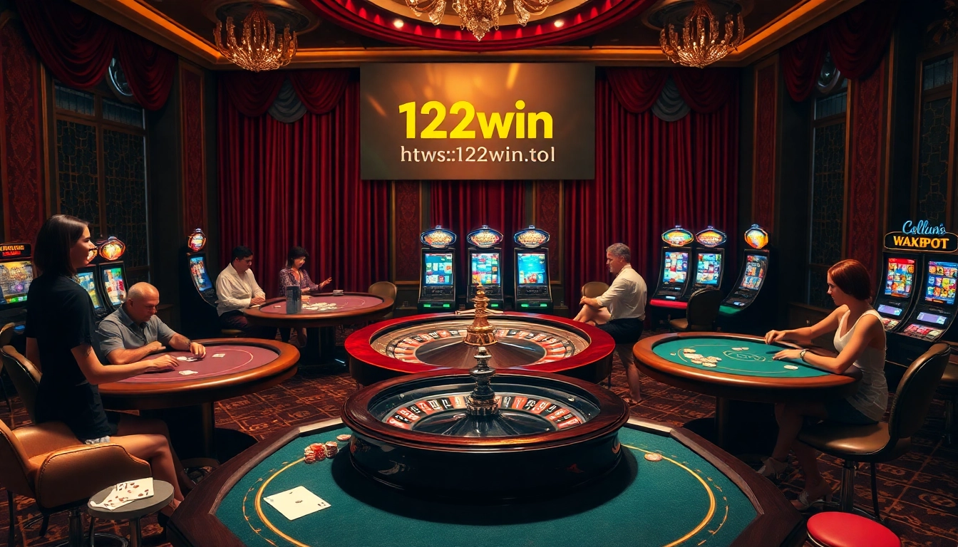 Experience the thrill of luxury gambling at https://123win.to/ with roulette, poker, and vibrant slot machines.
