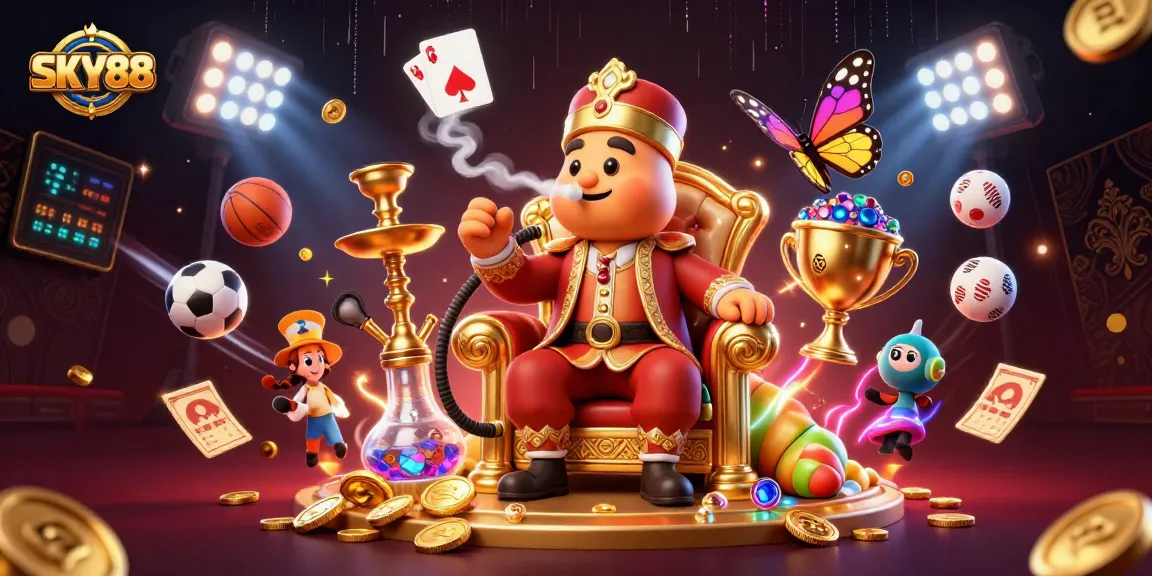 Join the excitement at SKY88 with vibrant casino elements and thrilling gaming adventures.
