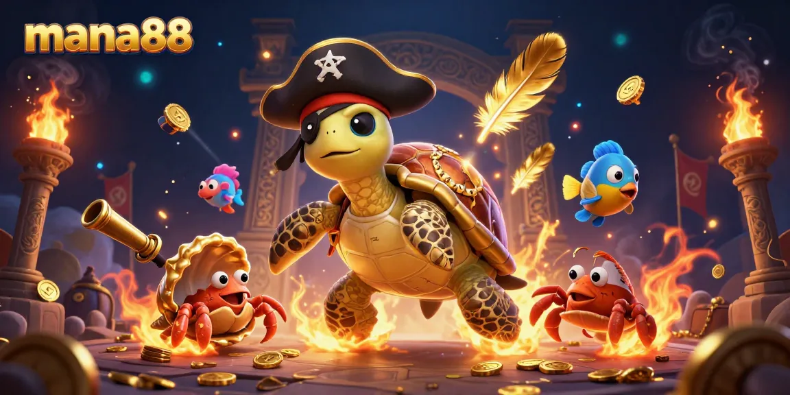 Experience exciting gameplay at mana88 with pirate-themed treasure adventures and underwater elements.