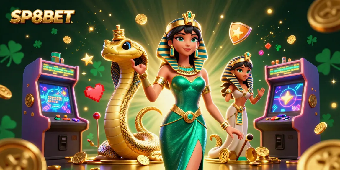Join the thrilling action at SP8BET with vibrant casino games and captivating characters!