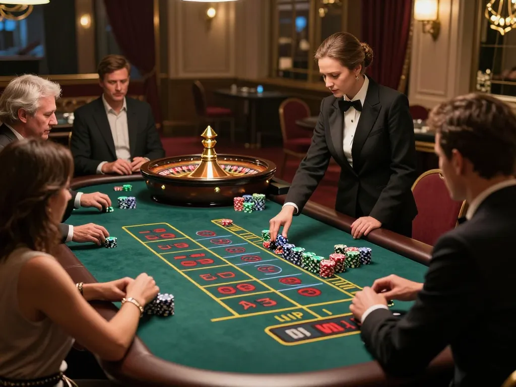 Experience thrilling roulette action at bom88, where players engage in dynamic betting moments.