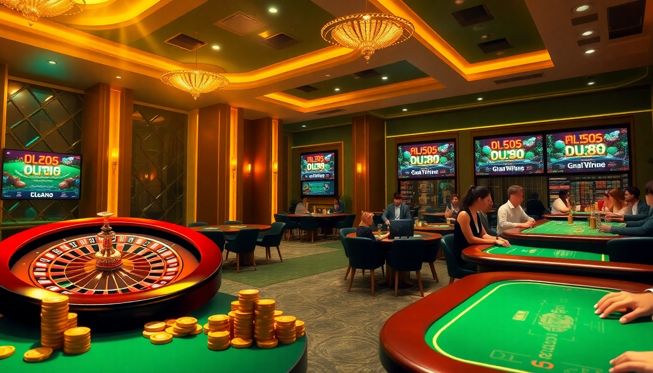 Experience online gambling excitement with casino elements and https://du88.cx/ featured prominently.