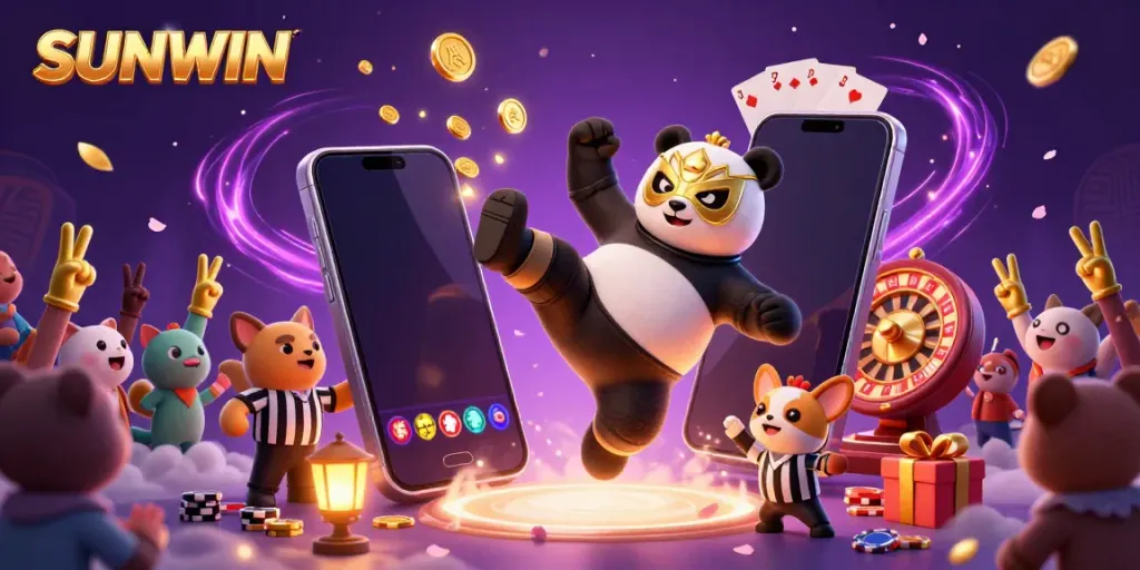 Engage in thrilling gameplay with SUNWIN and experience the excitement of colorful slot games.