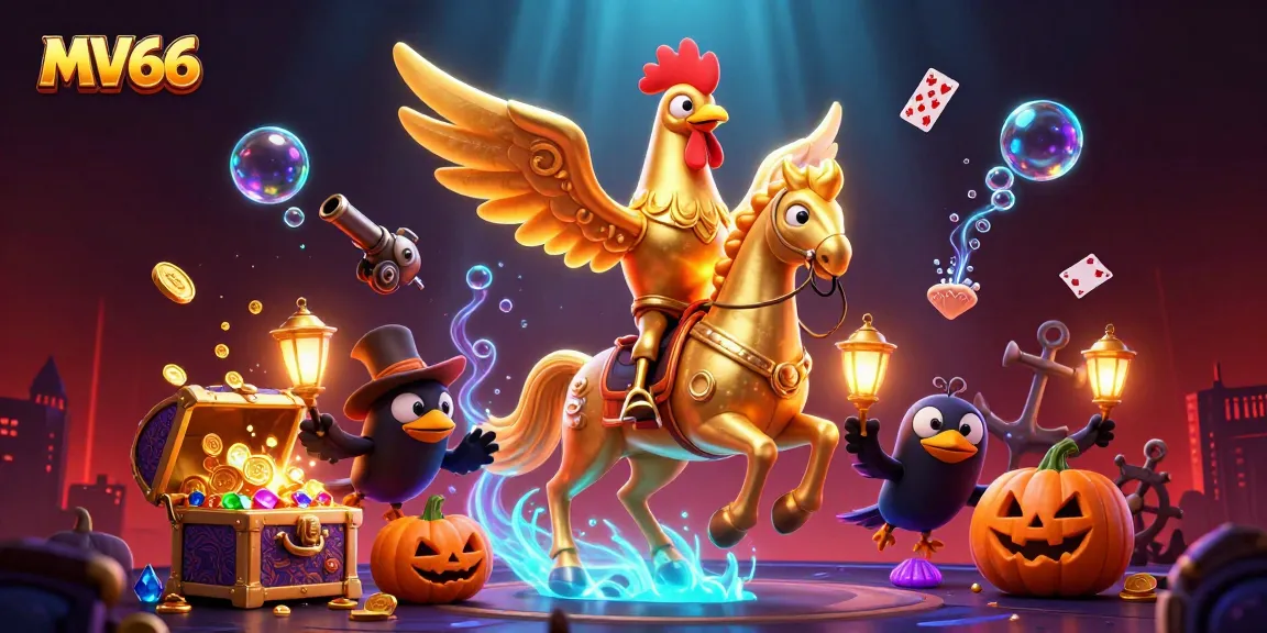 Experience thrilling moments in MV66's vibrant casino realm filled with excitement and rewards.