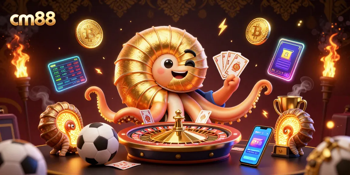 Engage in sports betting with cm88 and experience exhilarating gameplay amid a vibrant casino atmosphere.