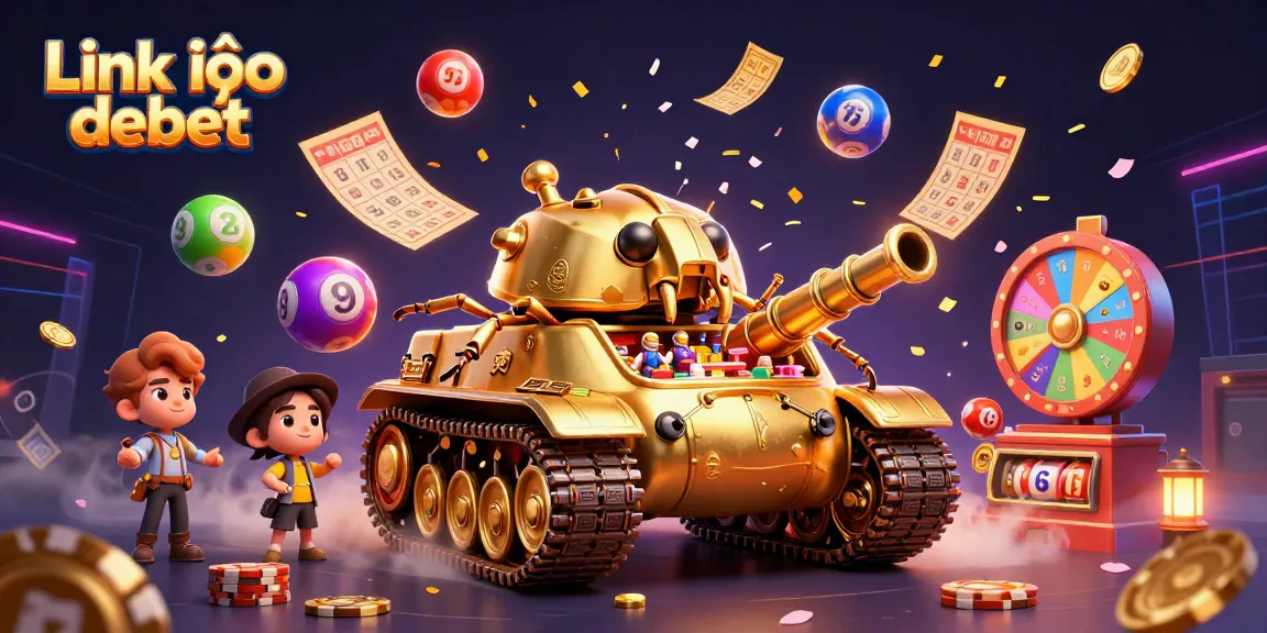 Engage in thrilling gambling adventures with Link vào debet in this vibrant casino scene.